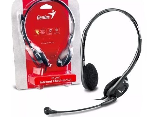 Auricular Headset Genius HS-200C con Micrófono