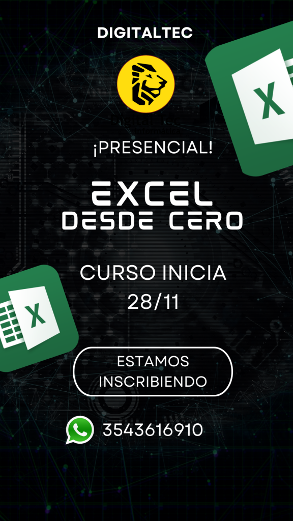 Curso de Excel - Preesencial