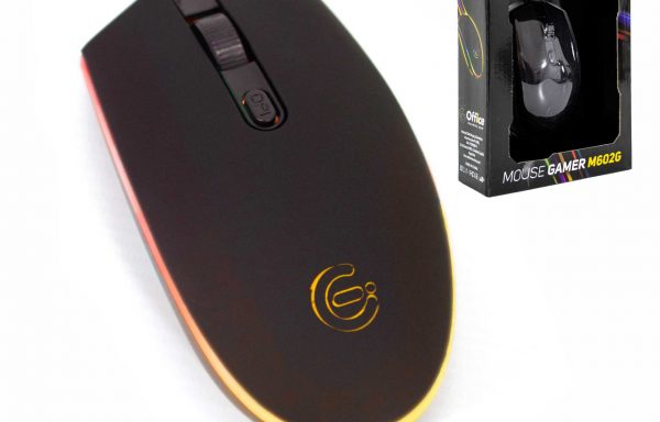 MOUSE USB GAMER OFF-M602G RETROILUMINADO OFFICE